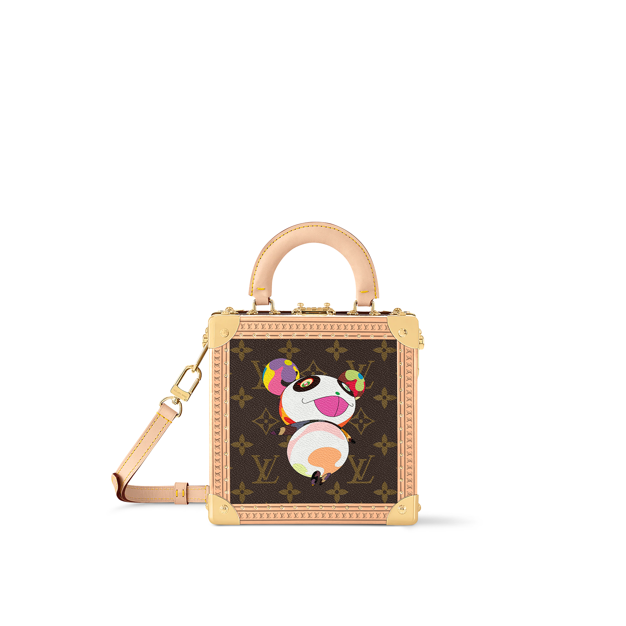 LV x TM Mini Square Trunk Other Monogram Canvas - Trunks and